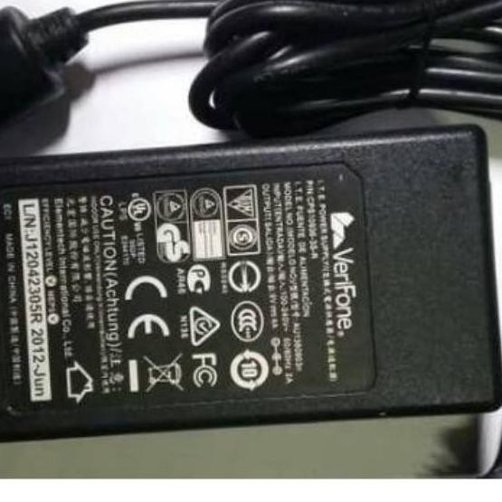 ➫ Adaptor Verifone 9V 4A Original 100% / Adaptor 9Volt 4Ampere / Adaptor EDC ☞
