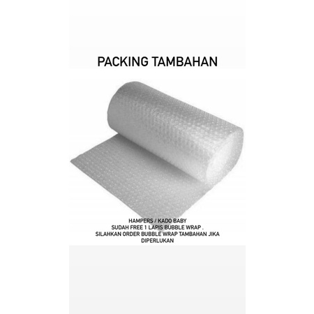 

Bubble Wrap Tambahan | Baca Deskripsi | Extra Bubble Wrap