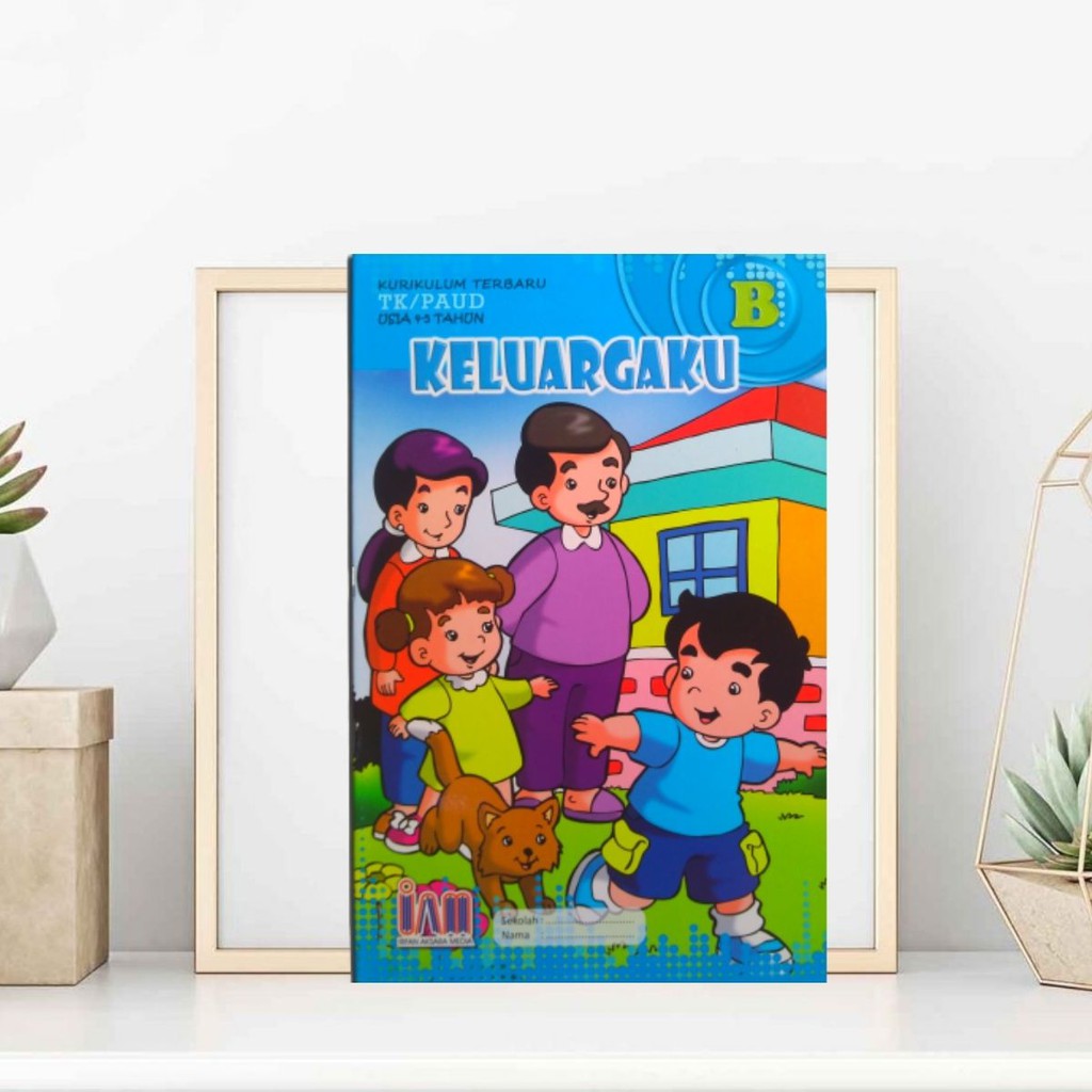 Buku mewarnai Anak TK / buku anak  TK Pengetahuan Lingkungan