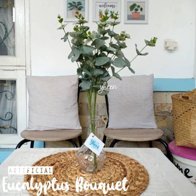 Artificial Eucalyptus Bouquet