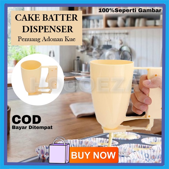 ALAT CORONG PENUANG ADONAN KUE PANCAKE CUPCAKE BATTER DISPENSER DESIGN UNIK HIGH QUALITY VA257