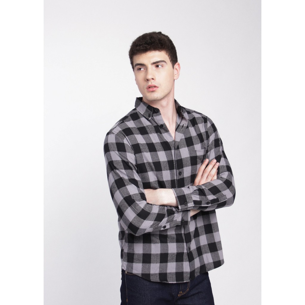 

Erigo Flannel Samaira Dark Grey