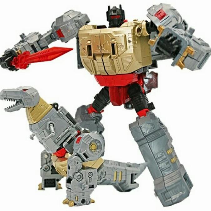 &<&<&<&] figure transformers dinobot g1 grimlock t rex tyranosaurus dinosaur