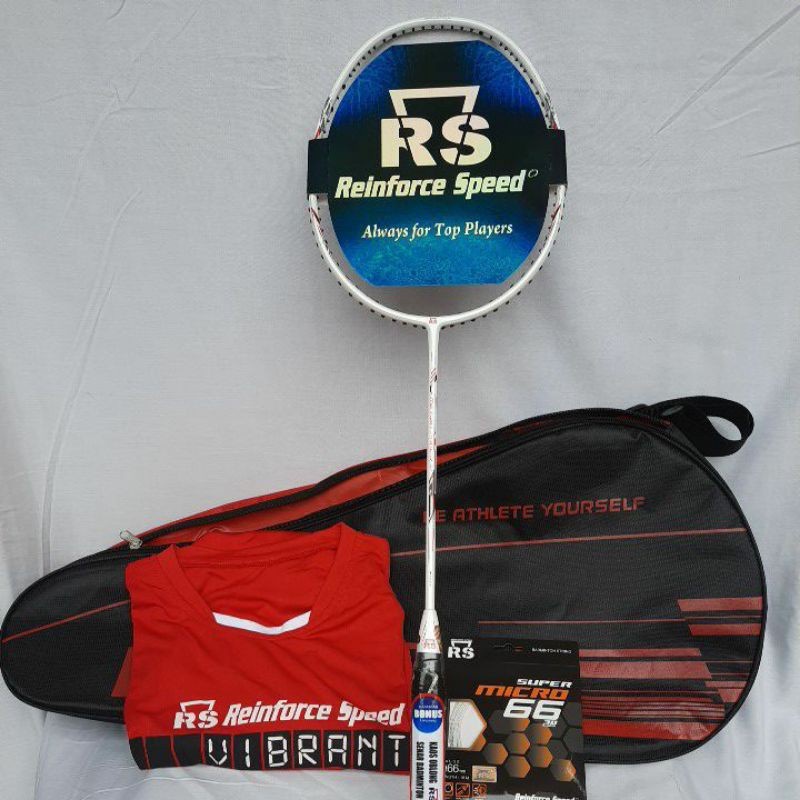 PAKET RAKET RS BADMINTON METRIC POWER 12N III (MP12 NIII) 100% ORIGINAL