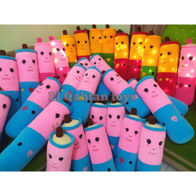 Boneka boba Guling bantal Boba mainan Anak lucu