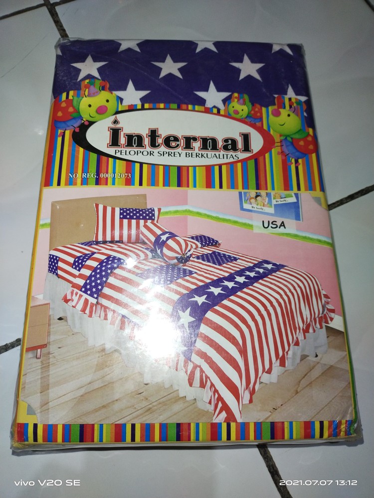 Sprei Internal 120 Aneka Motif