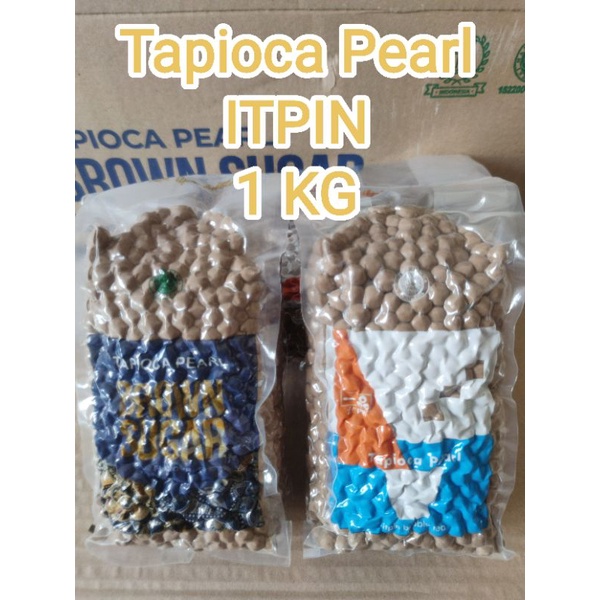 Tapioca Boba 1KG / Pearl / Tapioca Pearl / ITPIN  / Boba Pearl / Tapioca Boba