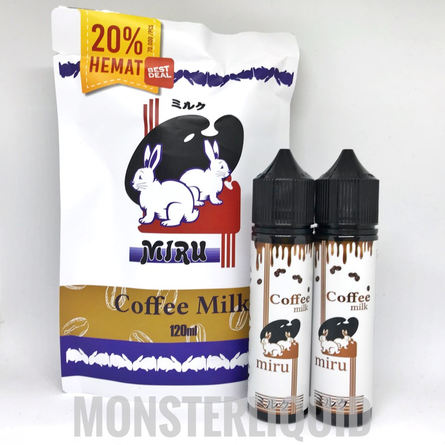 MIRU COFFEE MILK BY JOZOJO 3MG 60ML