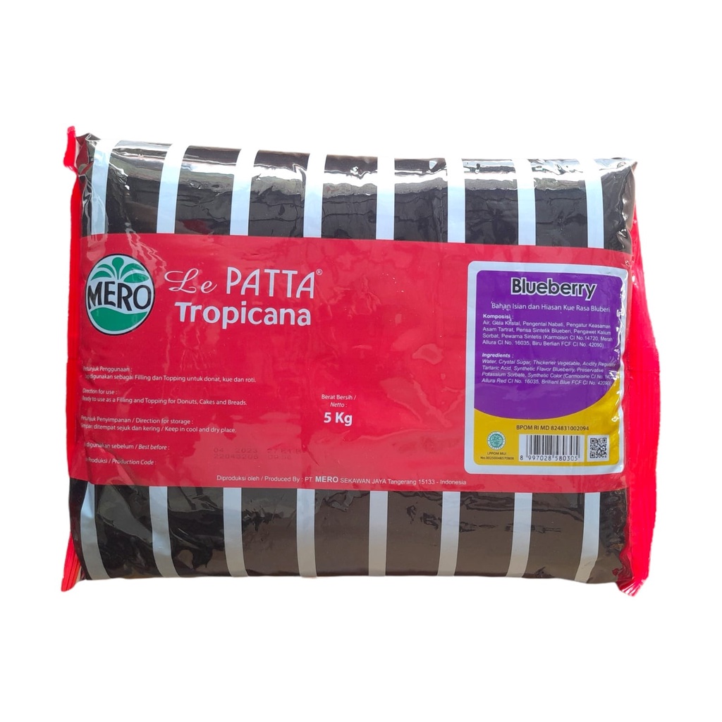 

GPM || SELAI BLUEBERRY LEPATTA TROPICANA MERO 250 GR