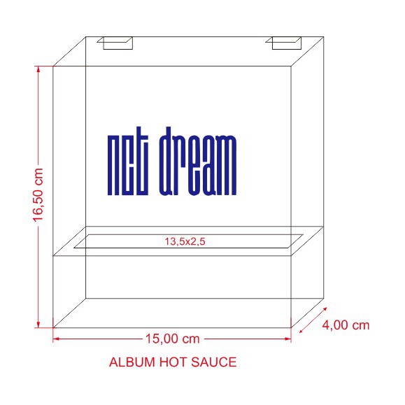 ALBUM NCT DREAM HOT SAUCE / PELINDUNG ALBUM NCT DREAM HOT SAUCE