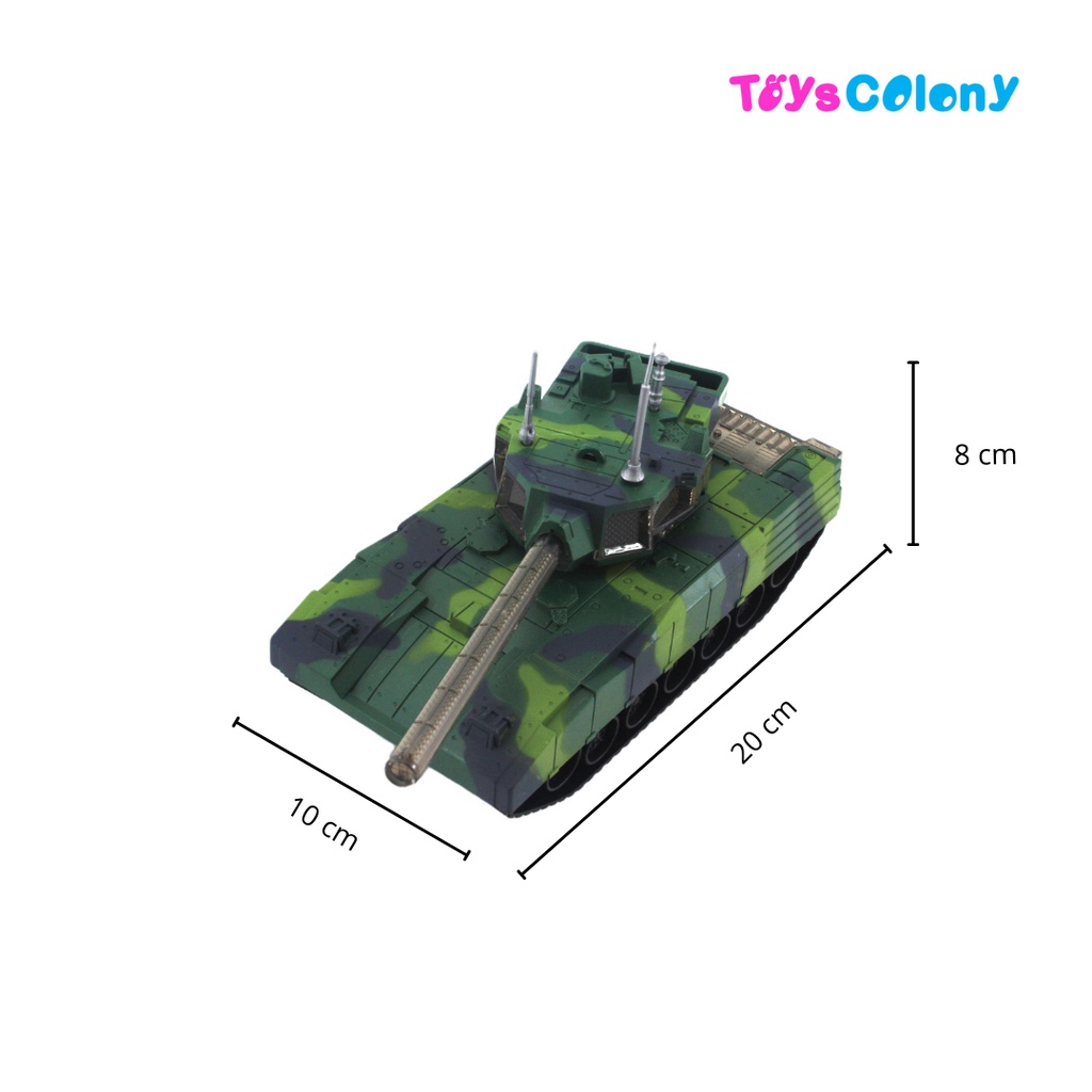 MAINAN ANAK MOBIL TANK MILITER TENTARA / T-14A