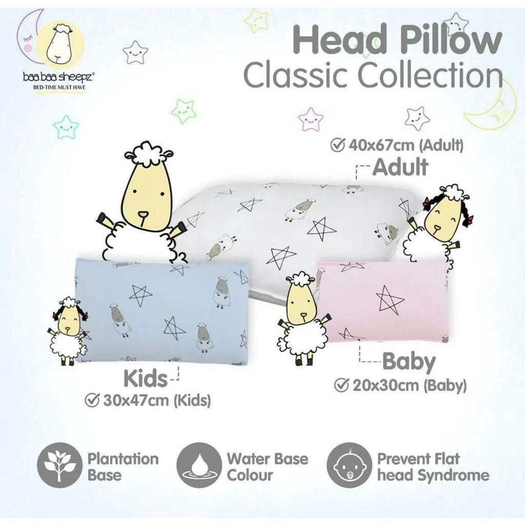 Baabaasheepz head pillow