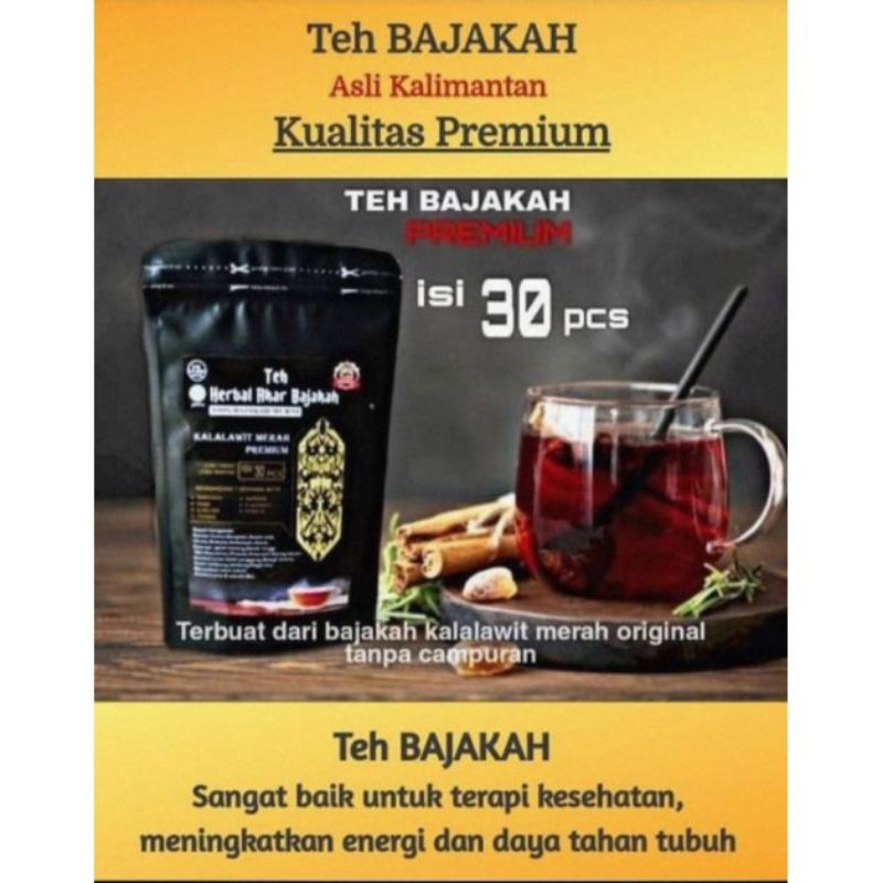 

TEH HERBAL AKAR BAJAKAH KALALAWIT MERAH isi 30pcs DAN AKAR KUNING isi 20PCS