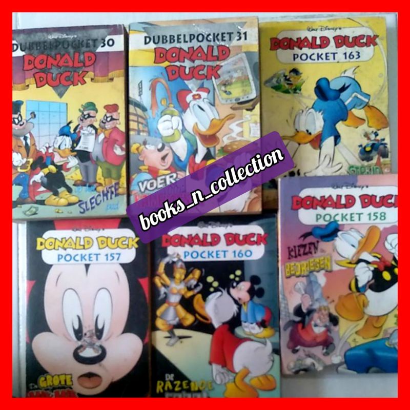 Komik donald duck bahasa belanda preloved donal bebek bekas