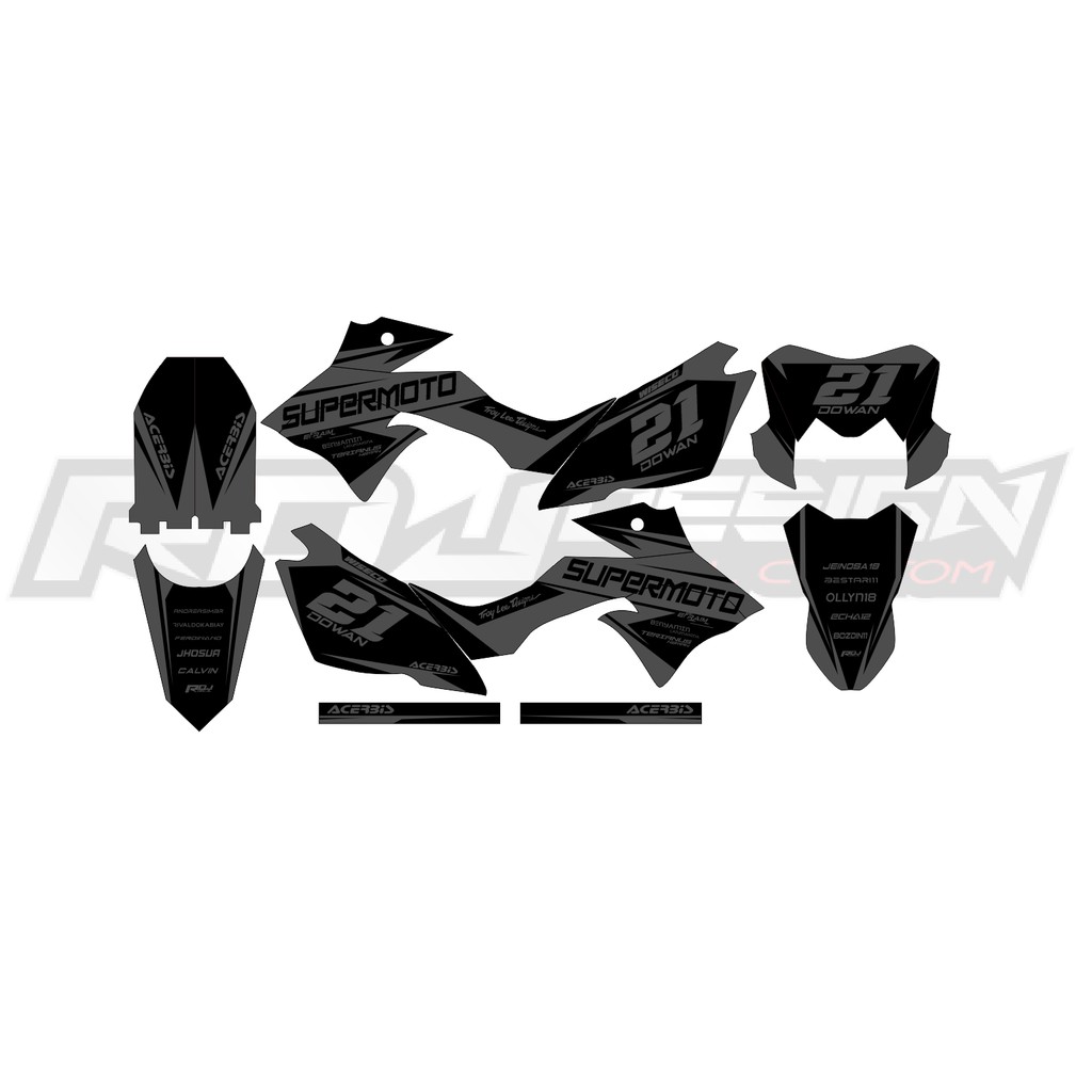 DECAL DTRACKER 150 SE/NEW-007