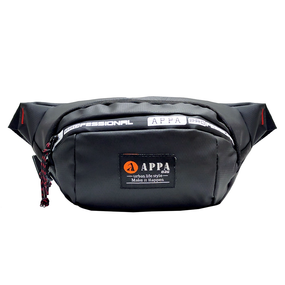 Tas Slempang Pinggang UNISEX / Waistbag Original bahan BImo WATERPROOF APPA7021 EARTH