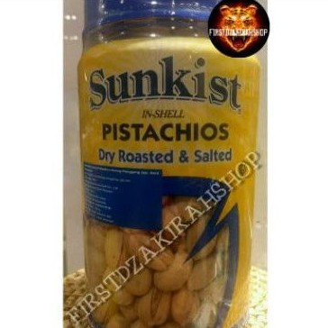 

Sunkist in shell pistachios dry roasted & salted 500gr