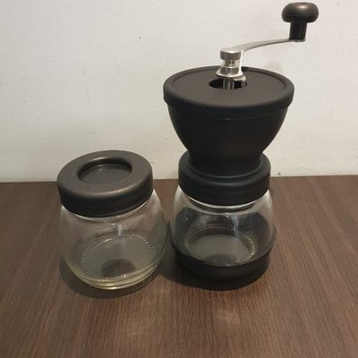 Coffee Grinder Model Hario Skerton HITAM Grinder Kopi EXTRA CANISTER