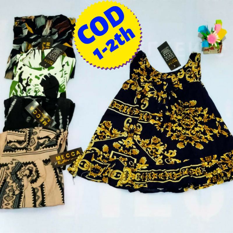 ( COD) DRESS GANDUL ANAK || DASTER ANAK ADEM || DRESS BALITA