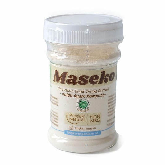 

Maseko Kaldu Ayam Non MSG 100gr Lingkar organik