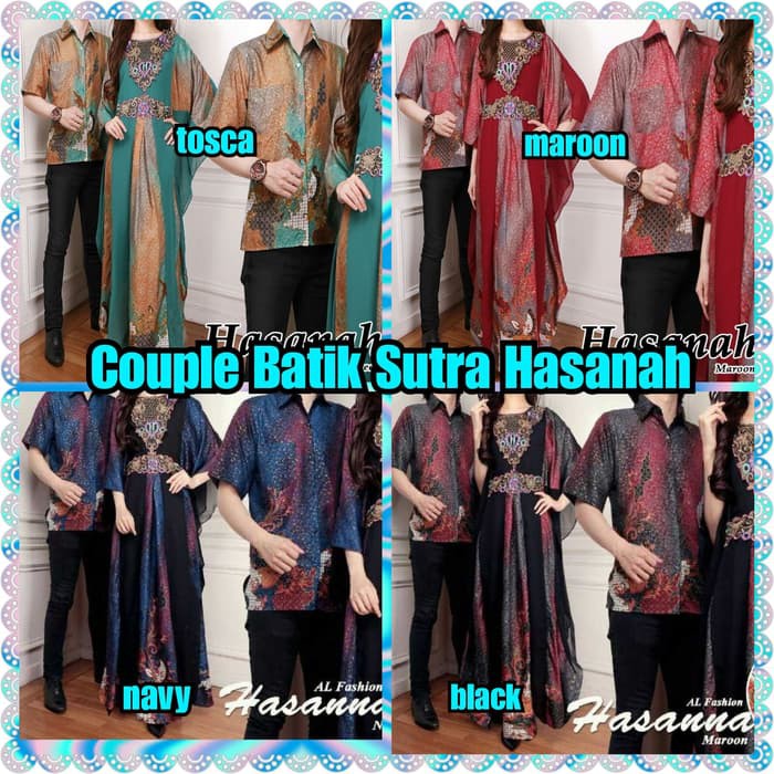 Couple Batik Sutra Hasanah