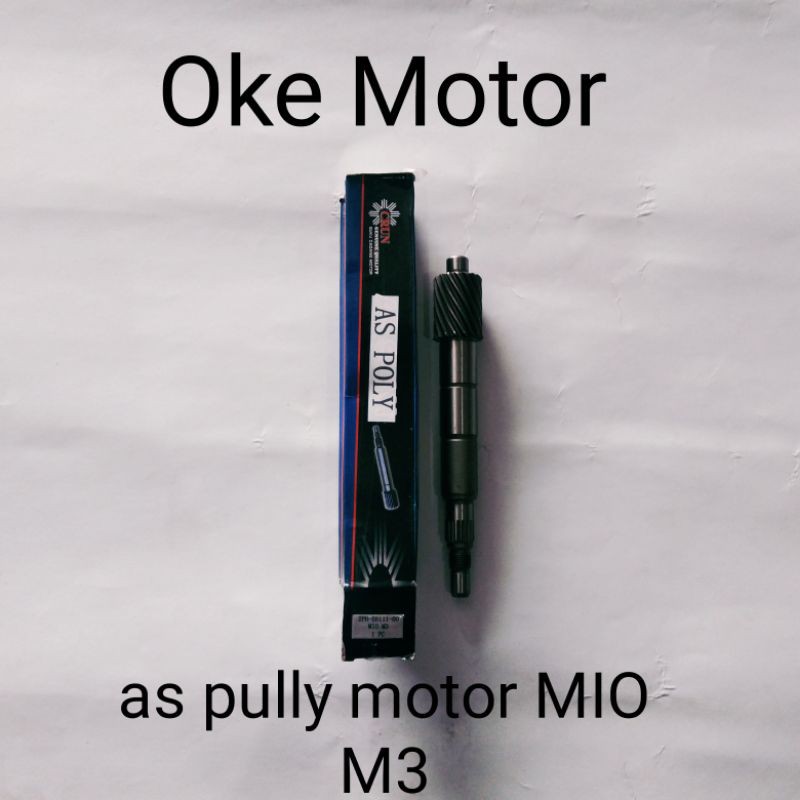 As pully motor Mio M3