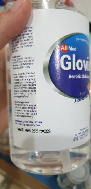 (SIAP KIRIM) GLOVIX SOLUTION 30ML  - Hand Santinizer Antiseptic