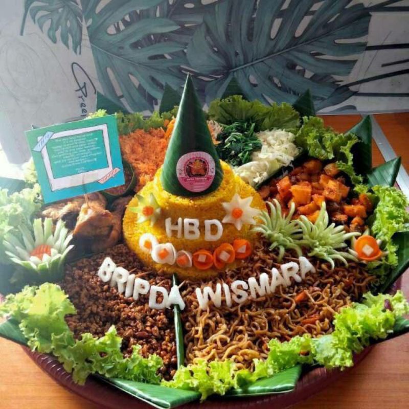 

Nasi tumpeng 5 Porsi