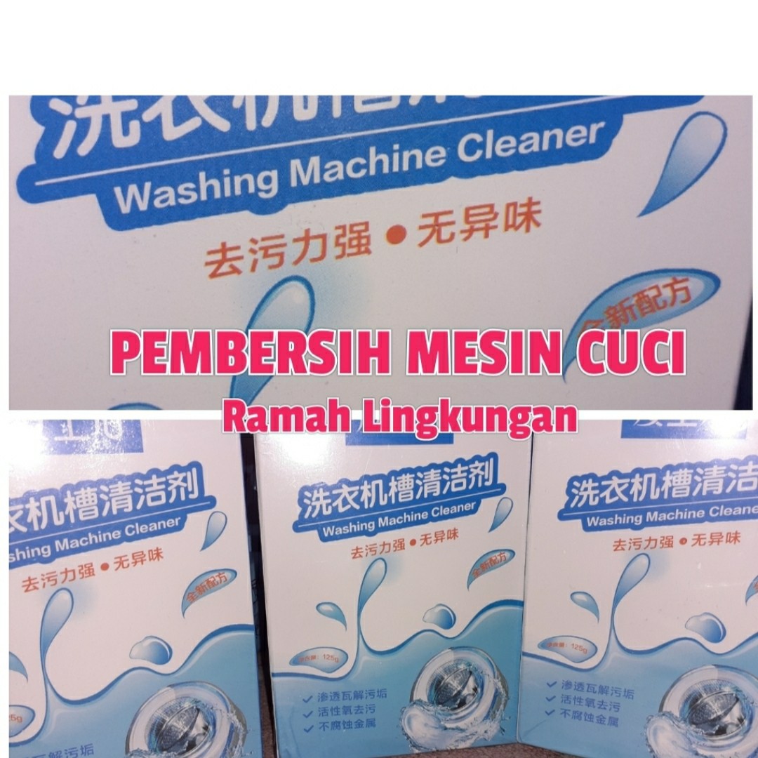 Washing Machine Cleaner (pembersih Tabung Mesin Cuci) 1 Dus Isi 3 Pack