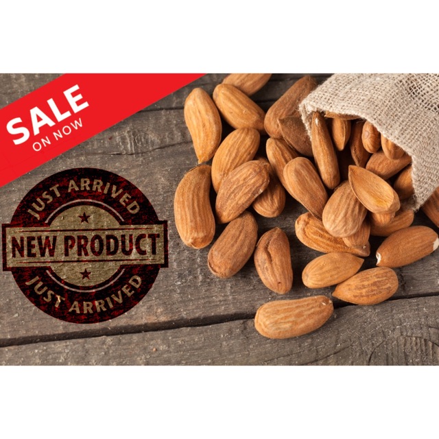 SALEE!! Raw Almond (500gr)