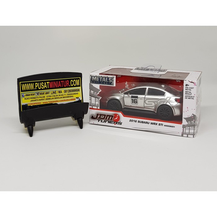 2016 SUBARU WRX STI - WIDEBODY - SKALA 1:32 - JADA JDM TUNERS (DIECAST)