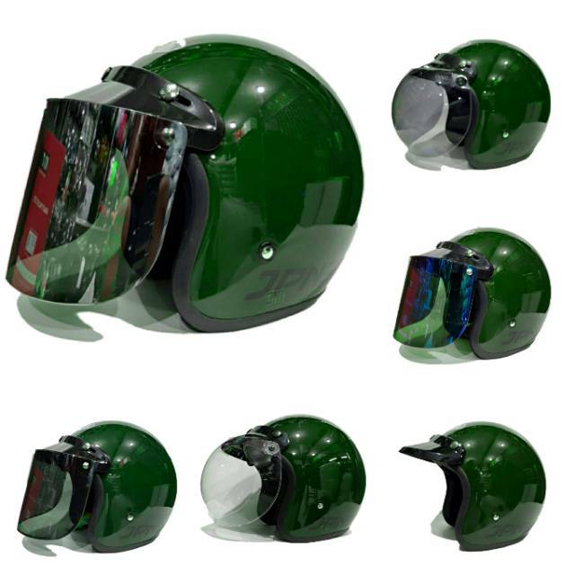 Helm jpn hijau ARMY gloss