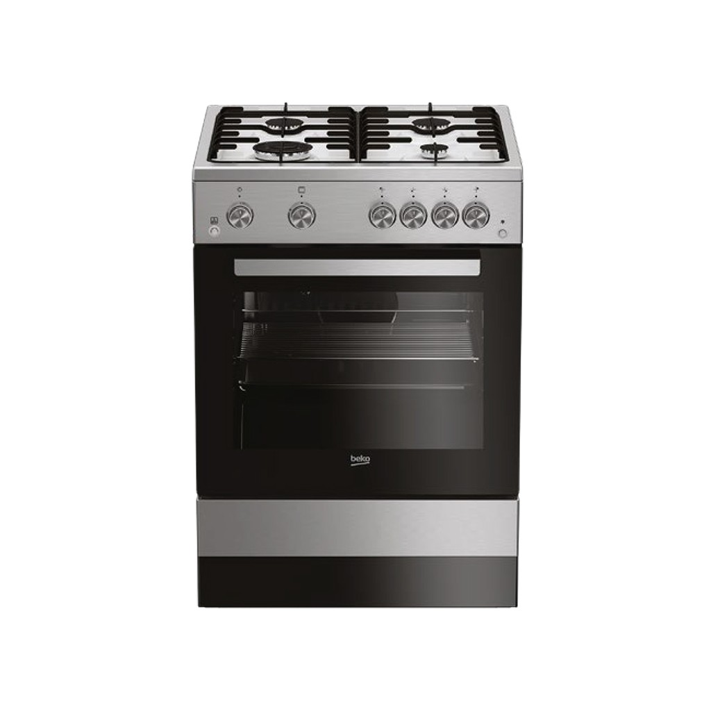 Beko Kompor Gas Oven 4 Tungku FSGT62111GXL Stainless Steel ...