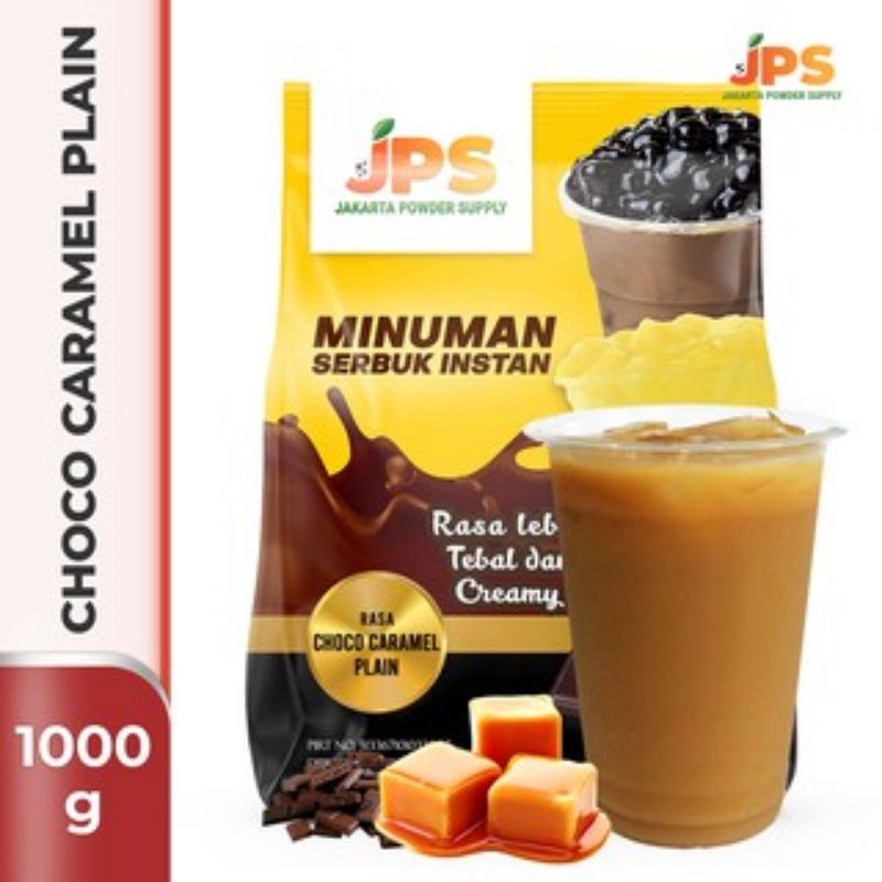 

JPS BUBUK MINUMAN Choco Caramel plain (cokelat karamel) 1 kg di Denpasar Bali