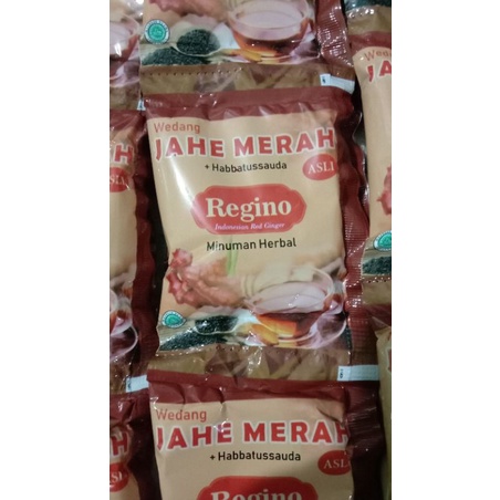 jahe merah REGINO ( 12 pcs ) herbal penambah daya tahan tubuh