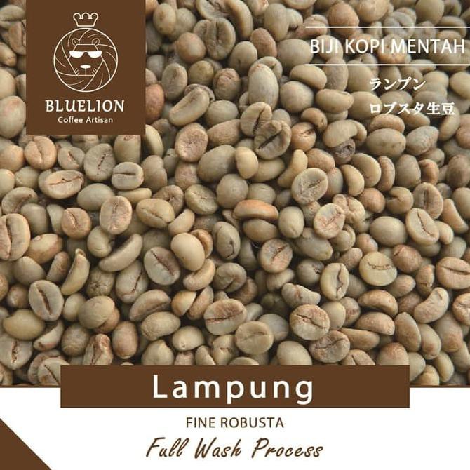 Green Bean - Lampung 1Kg Fine Robusta - Kopi Biji Mentah Terbaru