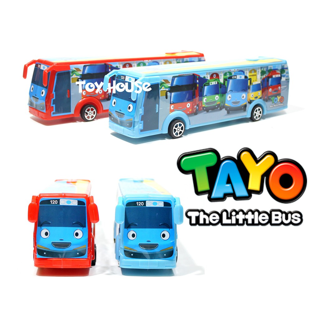 DeltaTH Mainan Anak Murah The Little Bus Tayo Sedang No 120 Kado Anak Cowo