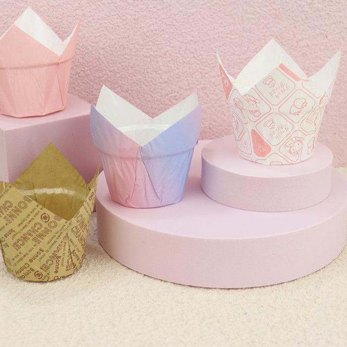 

Berkualitas 50pcs Cupcake Case / Muffin cup Case Kertas Bolu Hongkong MC-01