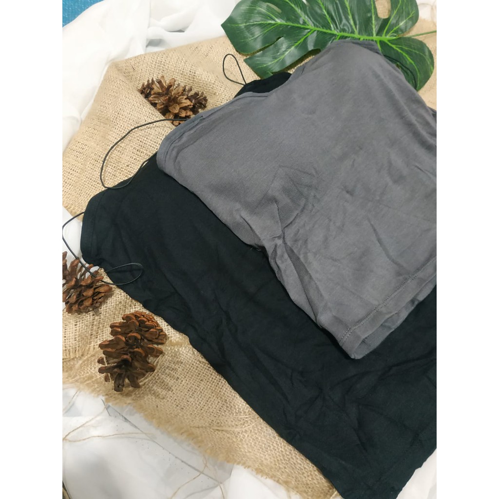 Tank top tali spaghetti wanita atasan wanita pakaian dalam cewek tanktop bra-3