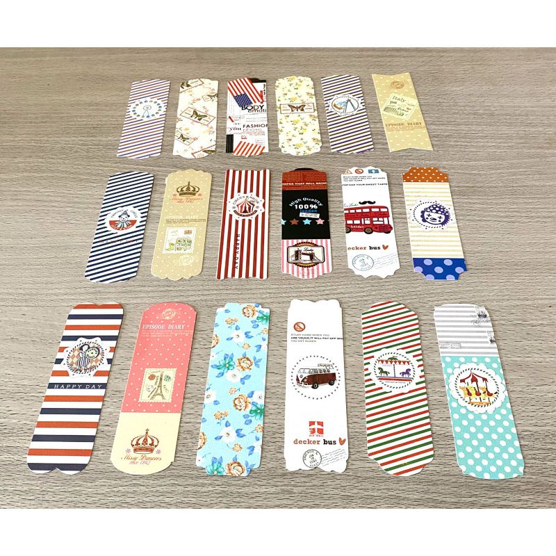 

Pembatas Buku Motif Liburan / Pembatas Buku Holiday / Bookmark Travel