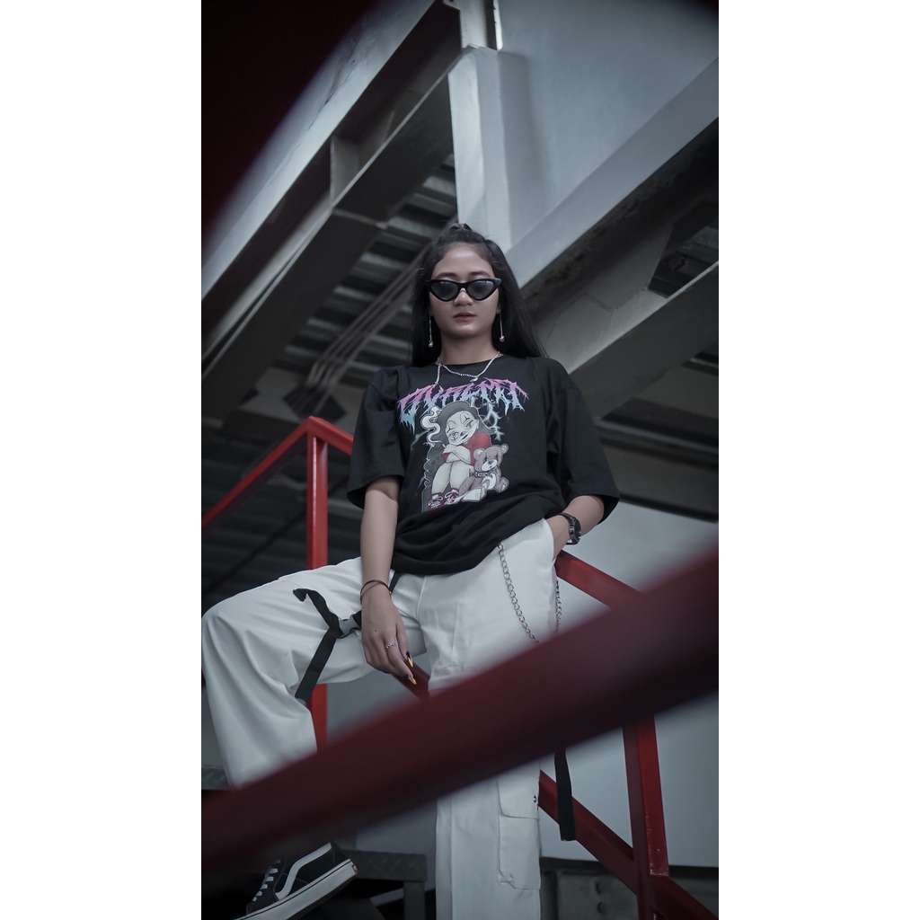 OVERLIMIT JOKER GIRL OVERSIZE | KAOS OVERSIZE | STREETWEAR
