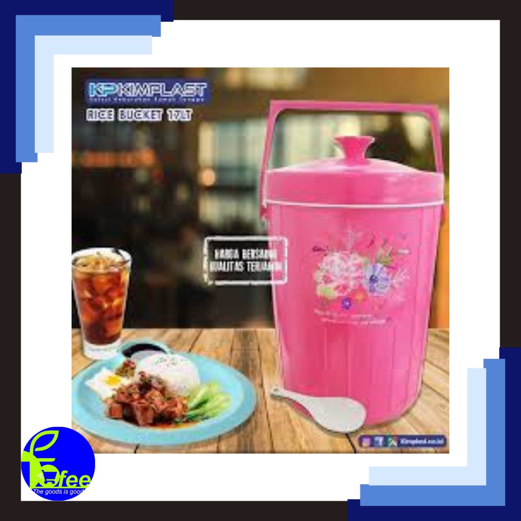 [IMPORT] -Rice Bucket Kimplast 17 Liter