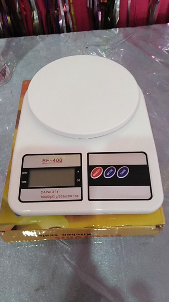 Timbangan Dapur Kue/makanan/buah/barang Digital Sf-400 5kg / Kitchen Scale 5kg