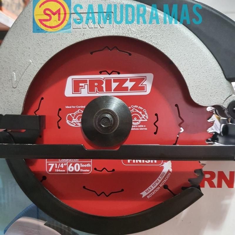 frizz freud mata circularsaw 7" inch teflon Finishing 60t mata termurah