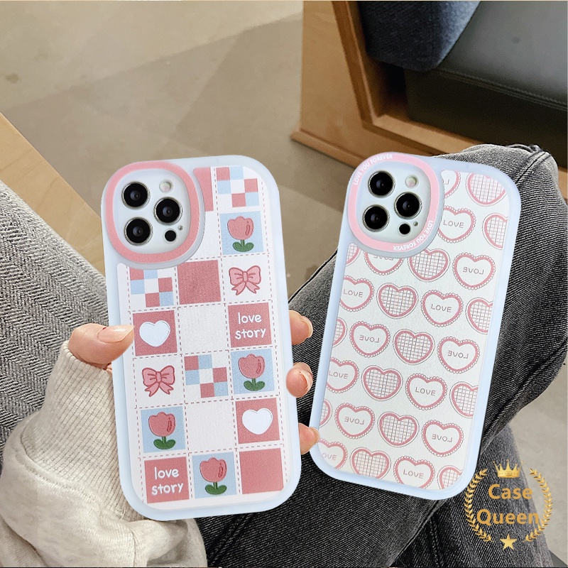 Soft Case Motif Hati Untuk Oppo A57 2022 A7 A5s A15 A16K A16E A15S A93 A52 A76 A96 A92 A36 A12 A3s A9 A5 A32 A11 A35 A3 A53 Az A11 A33 A3 6e A3 4 4Lite F17pro