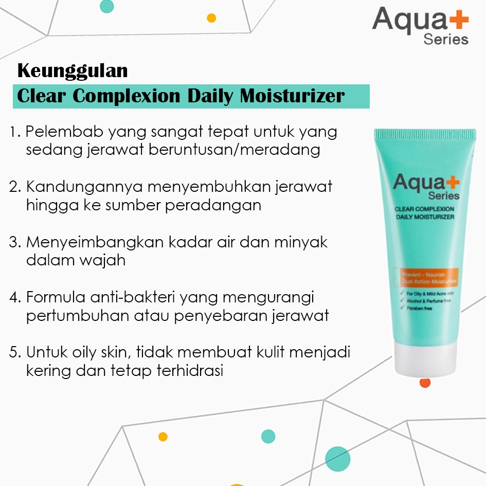 AQUA+ AQUAPLUS SERIES Clear Complexion Daily Moisturizer 50ml