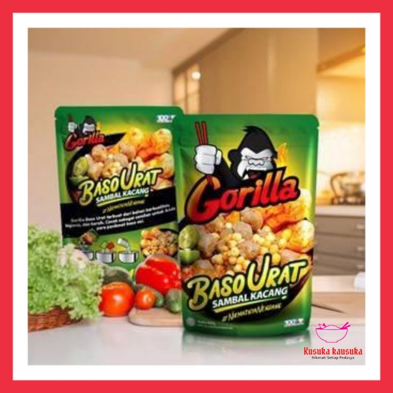 

GORILLA BASO URAT SAMBAL KACANG