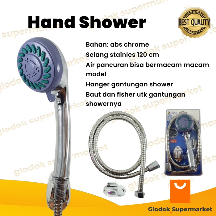 Hand Shower Gagang Mandi Pancuran Air Toilet WC