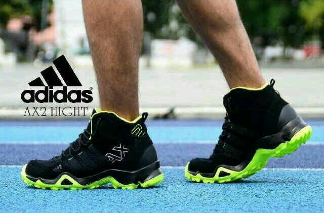 Sepatu Adidas AX2 High Import Vietnam Premium Sneakers Boots Hiking Touring