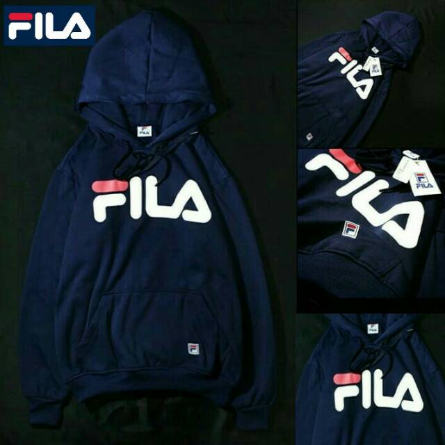 fila hoodie navy